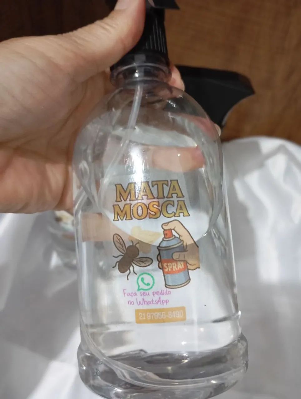 Mata Moscas Spray - Elimina Mosquitos e Insetos - Foto 5