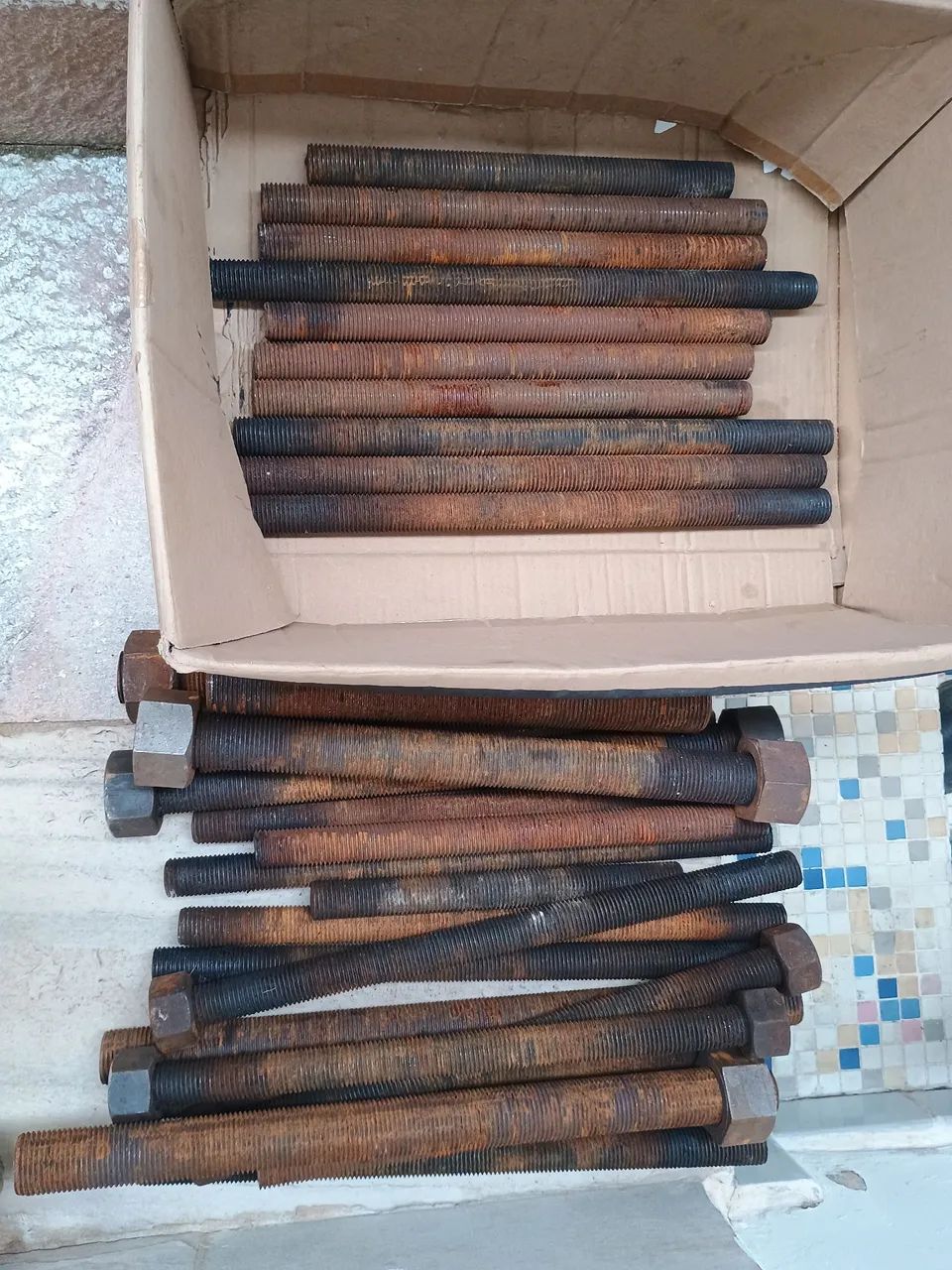 Barra roscada aço B7 1.1/8 polegadas  - Foto 2