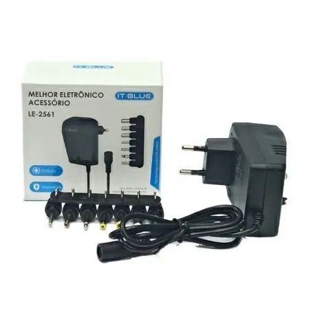 Fonte de Alimentação Multi Plugues 110V/220V Bivolt 12V 9V 5V + 8 Pontas - Foto 4