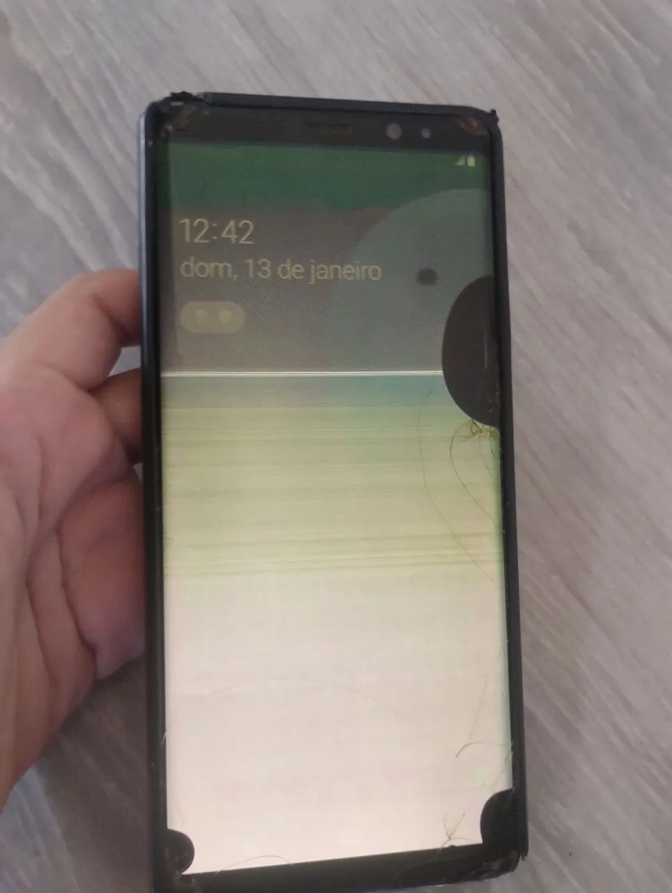 VENDO GALAXY NOTE 8 COM DEFEITO NO DISPLAY - PARA RETIRADA DE PEÇAS OU REPARO - Foto 3