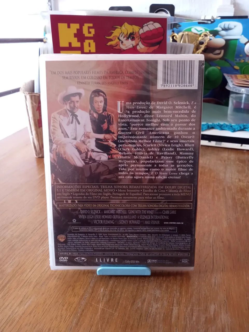 Vendo filme original "E o vento levou" Lacrado ! - Foto 2