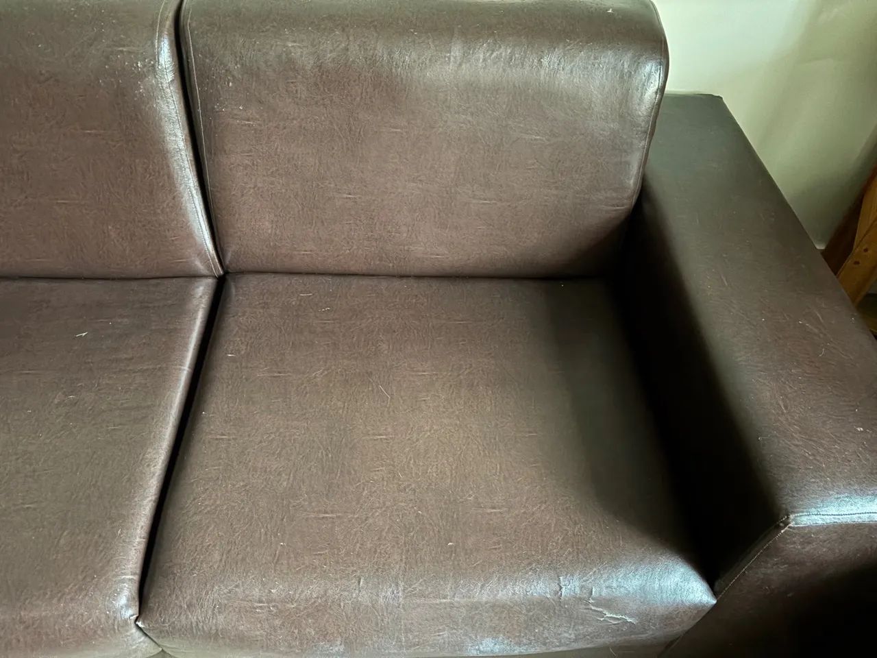 Sofá 2 Lugares marrom claro - Foto 3