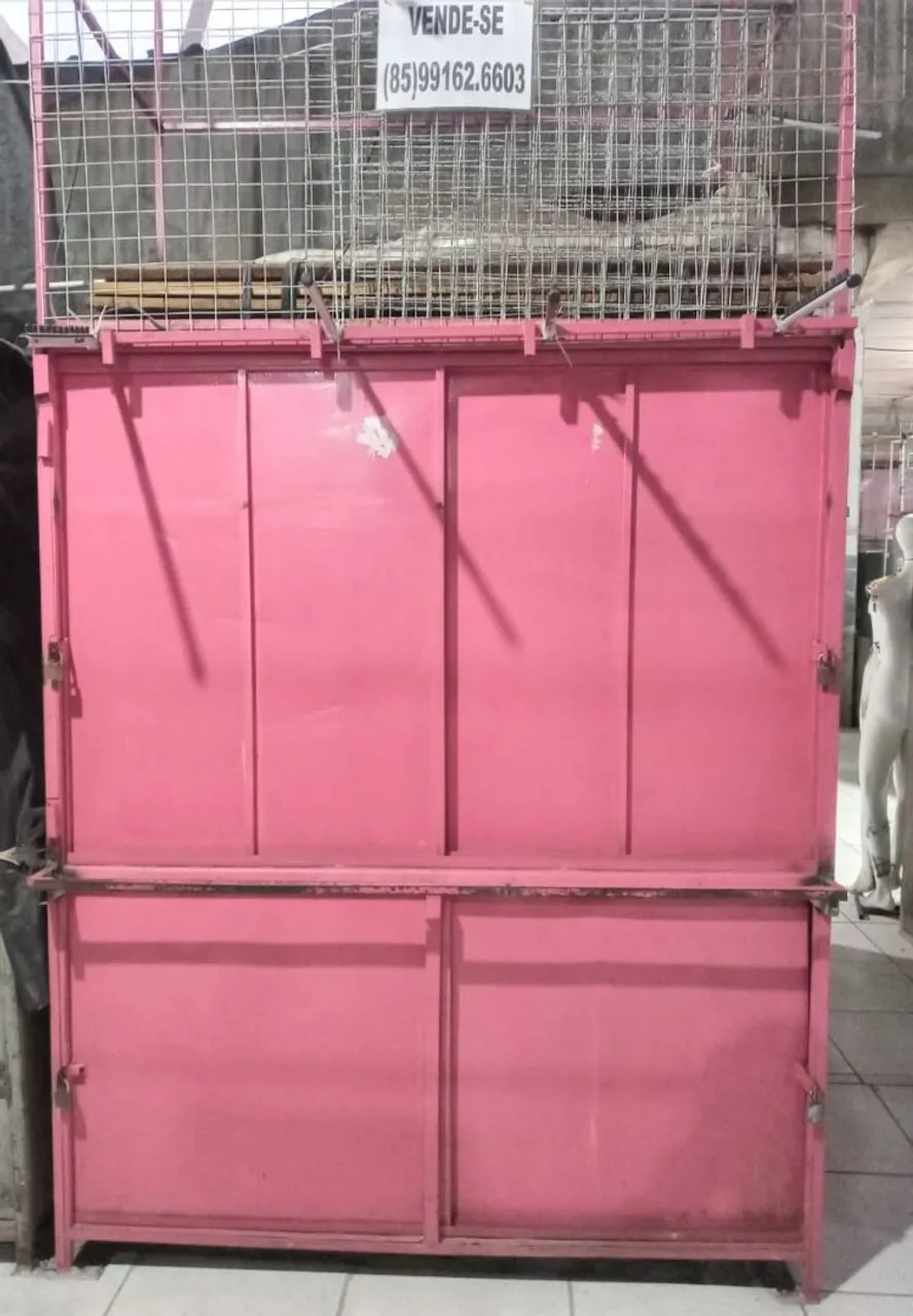 Carrinho/Trailer Comercial Rosa - Venda