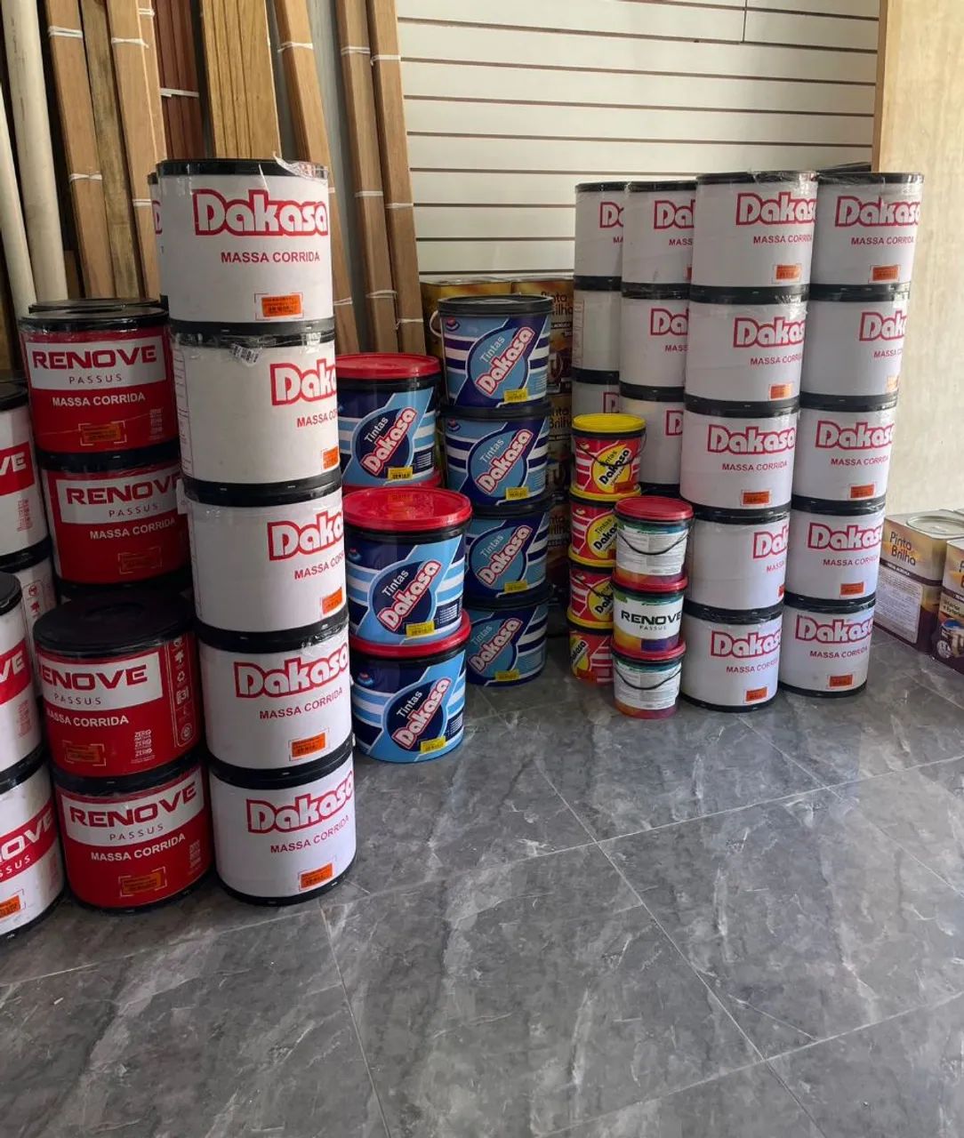 Tintas e materiais para pintura / entregamos -a partir de 65,00