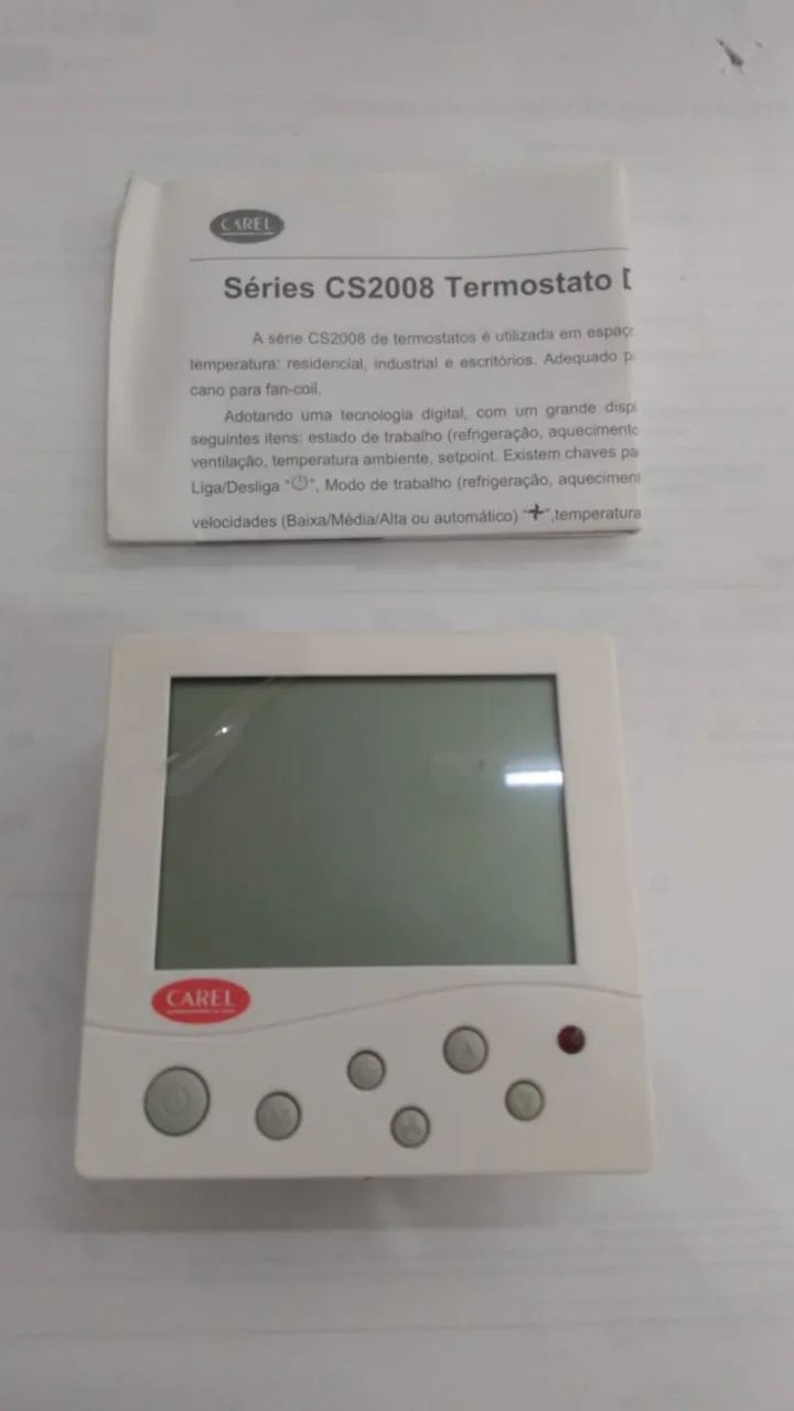 TERMOSTATO AMBIENTE CAREL  CS 2008 FCV2 - Foto 2