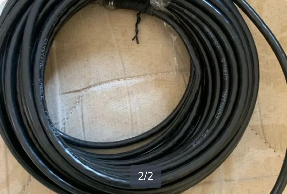 Cabo coaxial 
