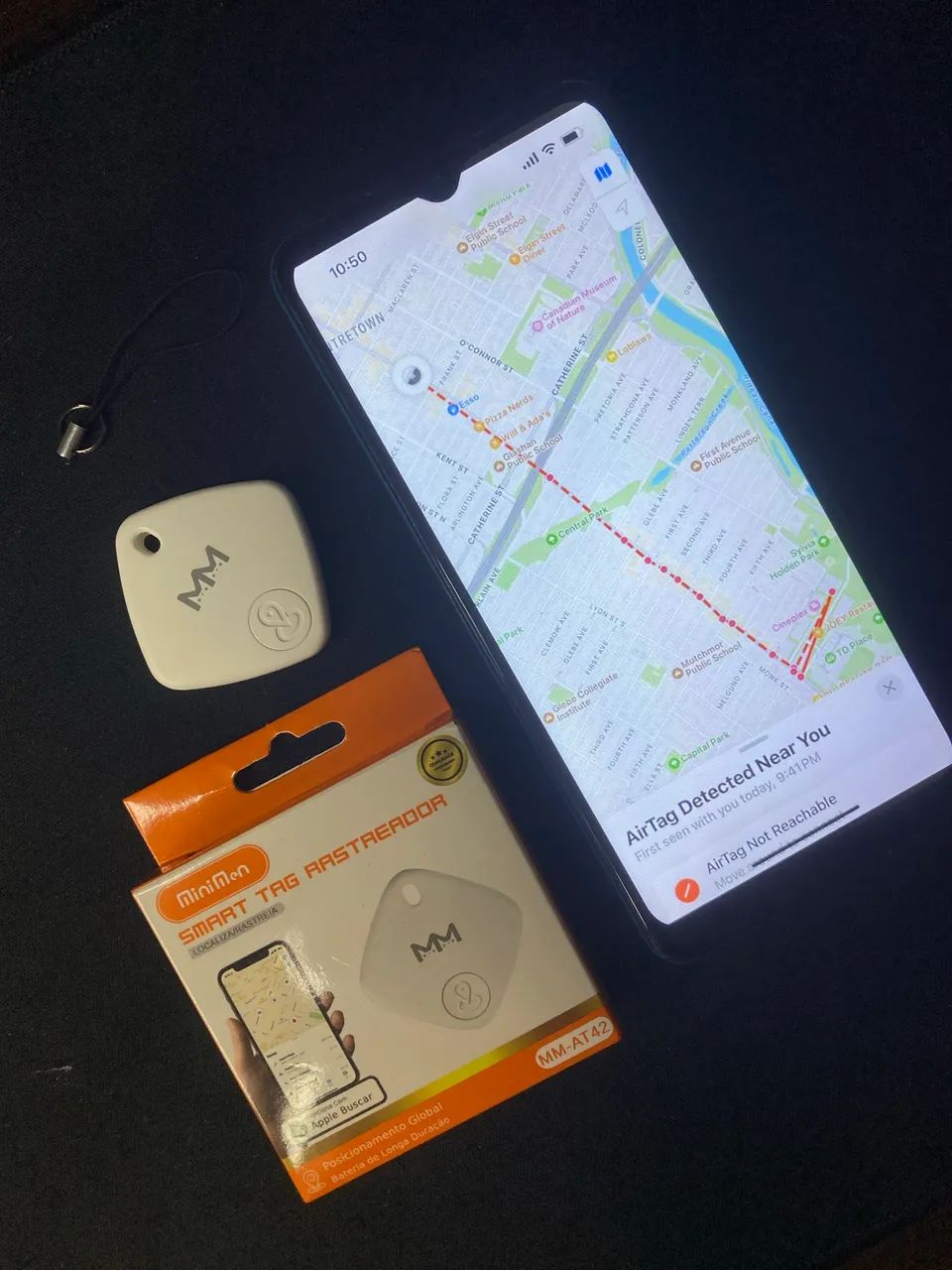 Rastreador AirTag - GPS Portátil