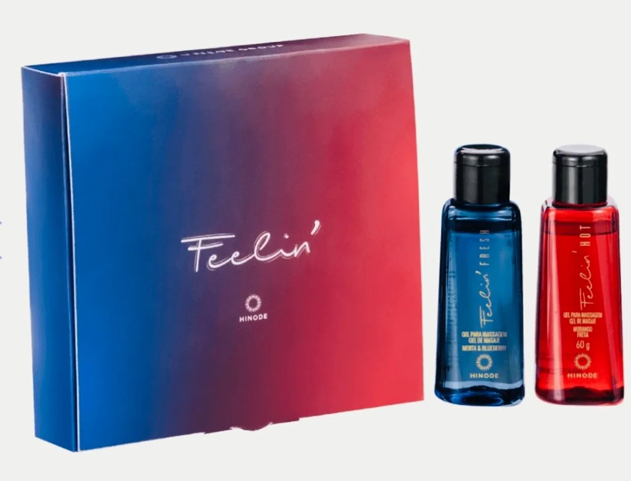 Gel Para Massagem Feelin Hot Morango 60ml Beleza e Cuidados
