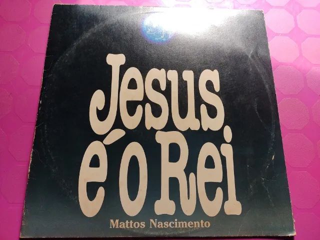 Mattos Nascimento - Jesus é o Rei Lp Vinil Gospel Autografado