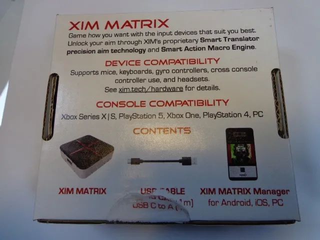 Adaptador Mouse e Teclado Xim Matrix Playstation e Xbox - Peças e