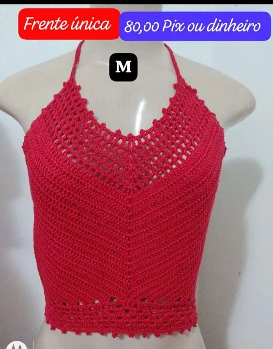 Blusas Crochê  - Foto 5