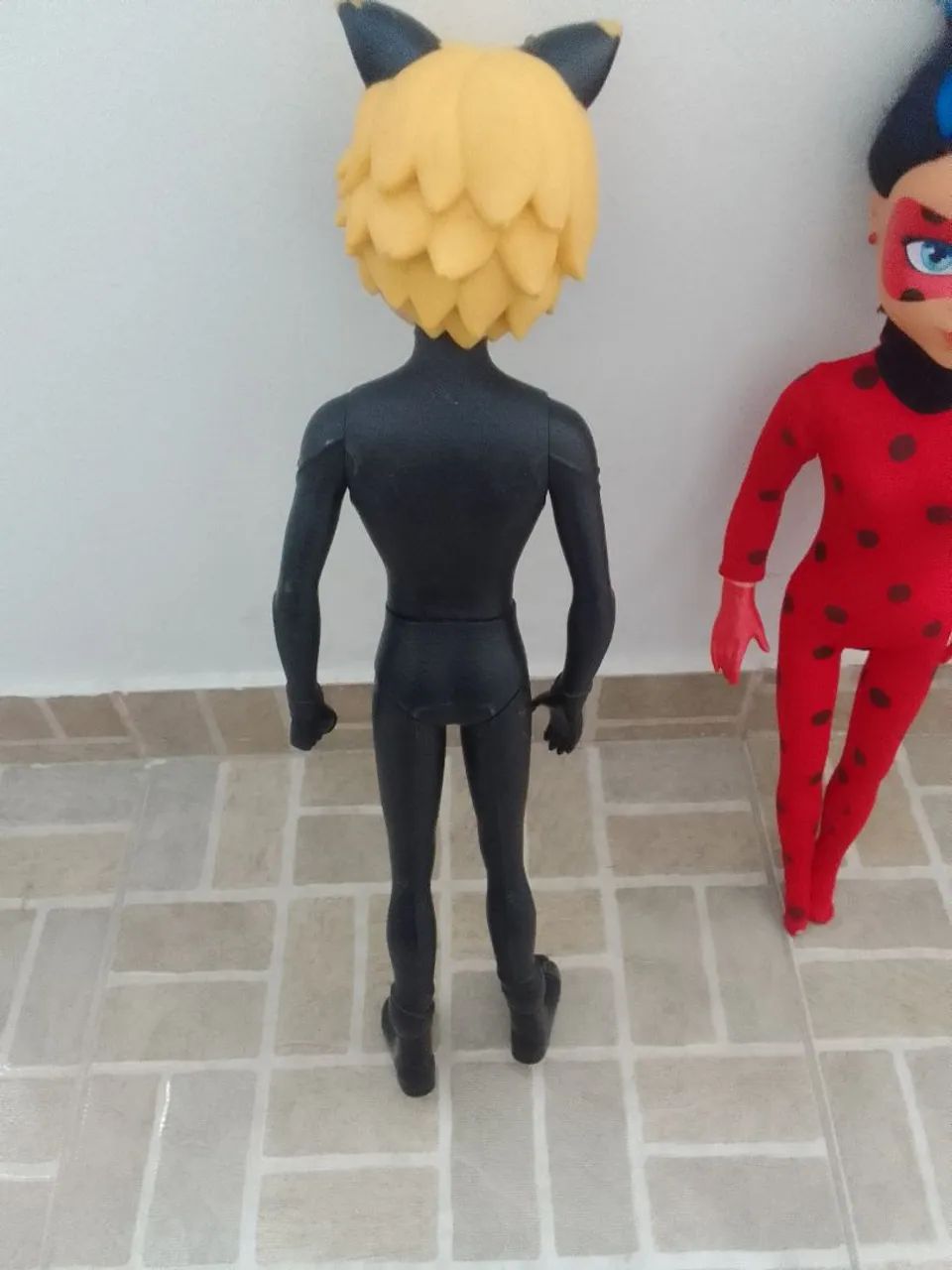 Miraculous Ladybug e Cat Noir - 55 cm. - Foto 5
