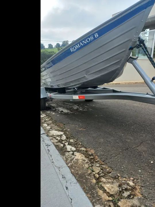 Barco de alumínio Pantanáltica 5,0m motor Yamaha 15hp . - Foto 7