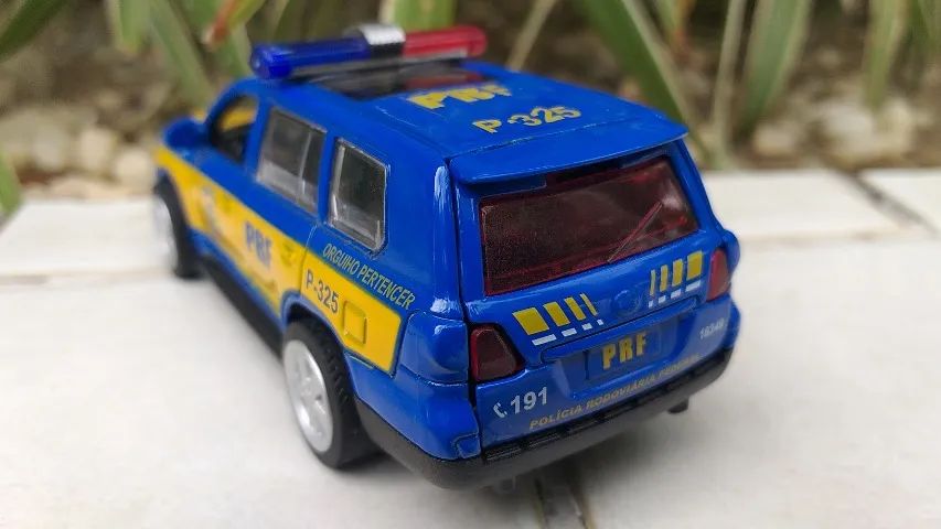 Carrinho metal miniatura 1/32 Viatura PRF  - Foto 2