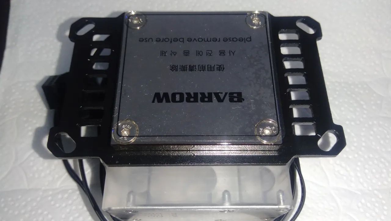 Bomba para Watercooler Custom Bloco Barrow LtPrKa-D4 M Soquete AM4 AM5 Nova Na Caixa - Foto 2