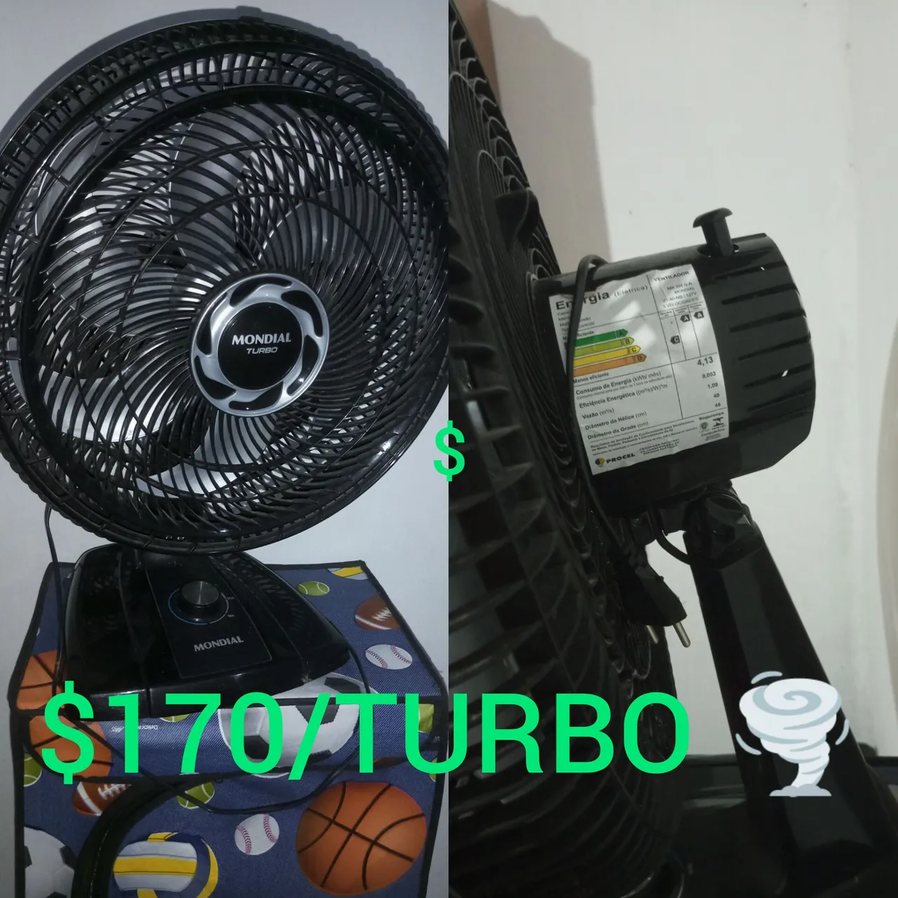 Ventilador Mondial Turbo
