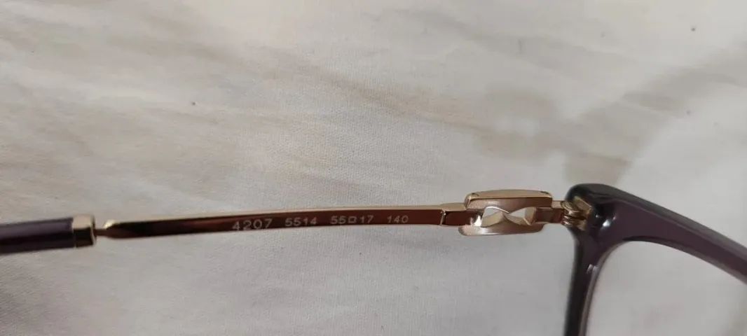Armação De Óculos Bvlgari Mod 4207 5512 - Original - Foto 5