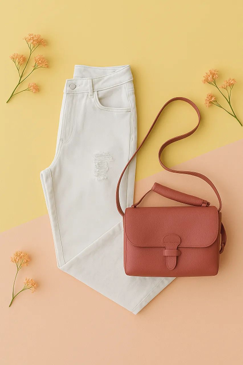 Calça Lee Branca T36