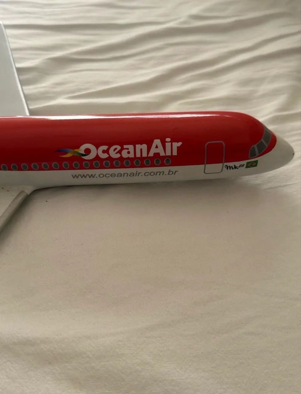 avião da avianca - fokker 28 mk100 - maquete/miniatura grande - Foto 5