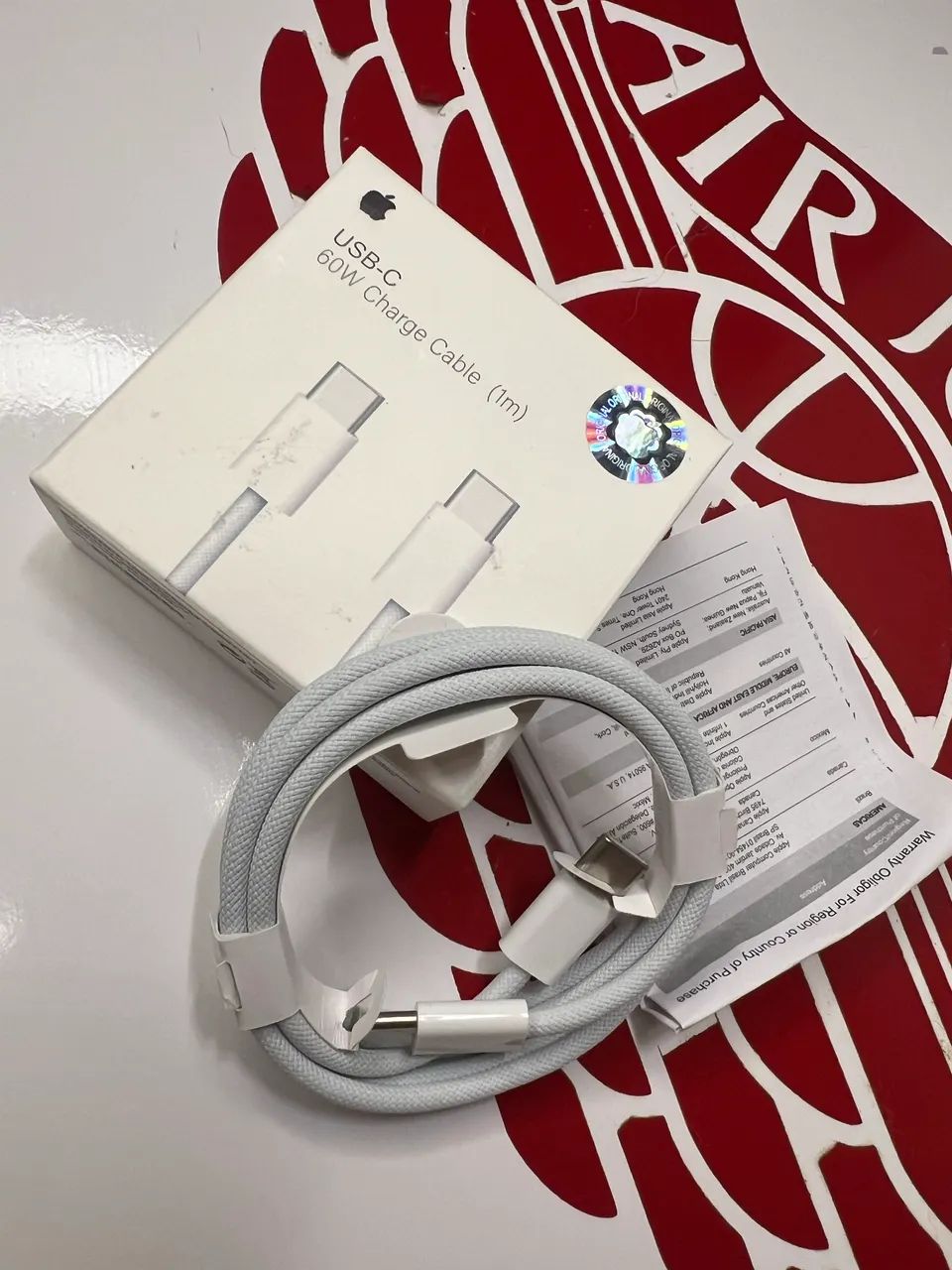 Cabo USB-C Turbo 1m Tipo C 60W Nylon Trançado Iphone 15, Iphone 16  - Foto 6