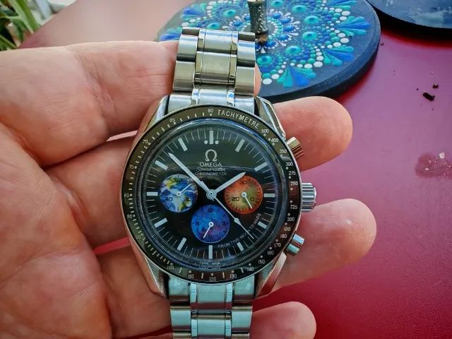 Relógio tipo Omega Broad Arrow Automatico AAA+