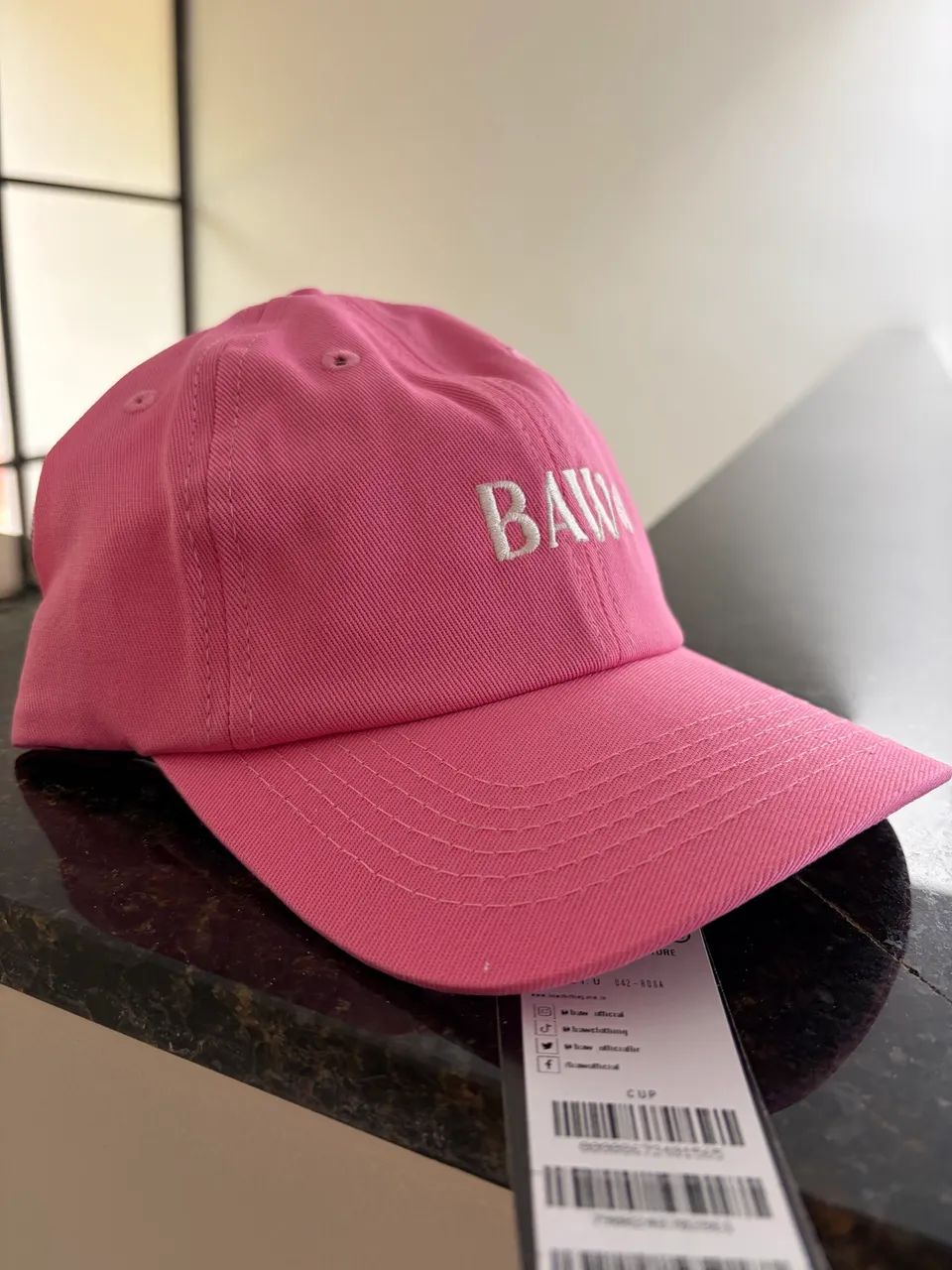 Boné Baw Nature Pink ORIGINAL