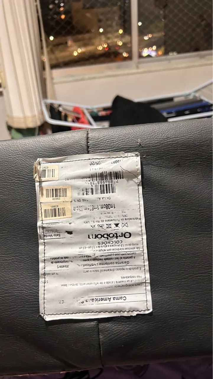 Cama de casal Ortobom