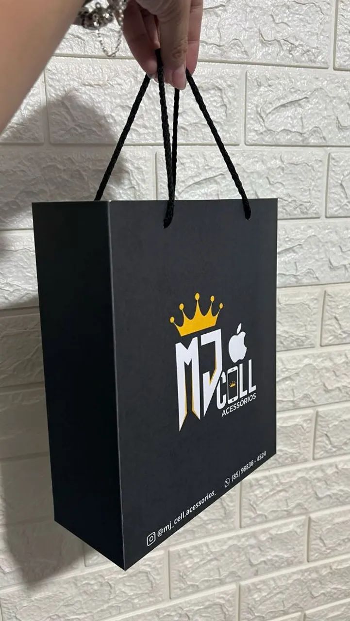 Sacola Personalizada MJ Cell Acessórios