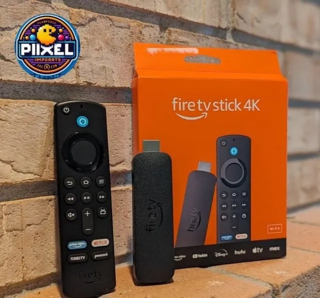 AMAZON FIRE TV STICK 4K HDMI - LEVE O MELHOR DO ENTRETERIMENTO PARA SUA TV!
