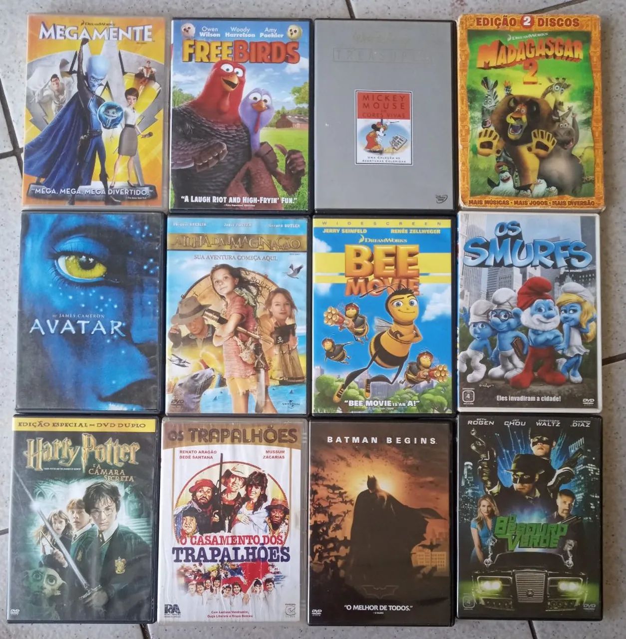 Coleção de Filmes em DVD - Diversos Gêneros