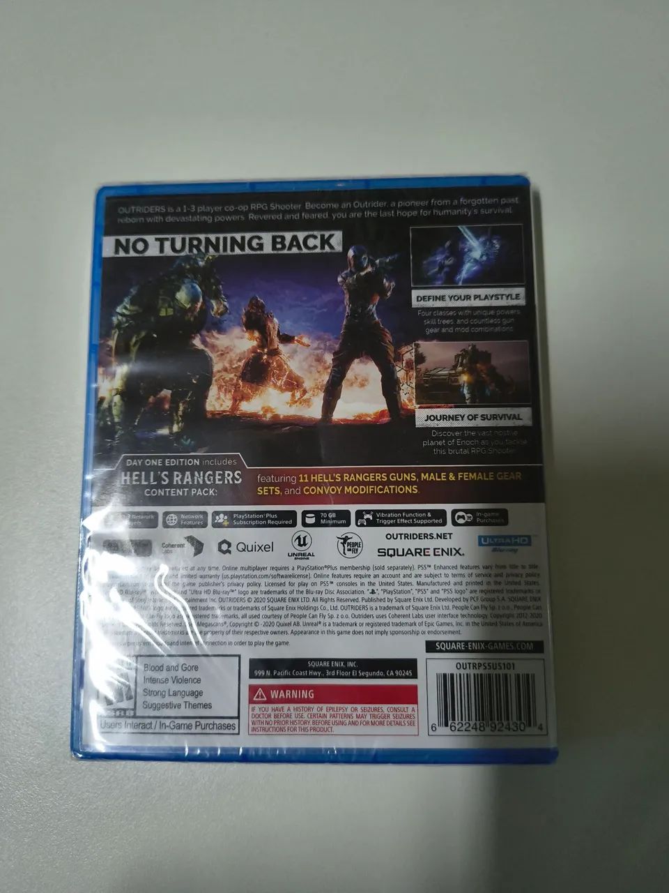 Outriders Day One Edition PS5 Lacrado  - Foto 4