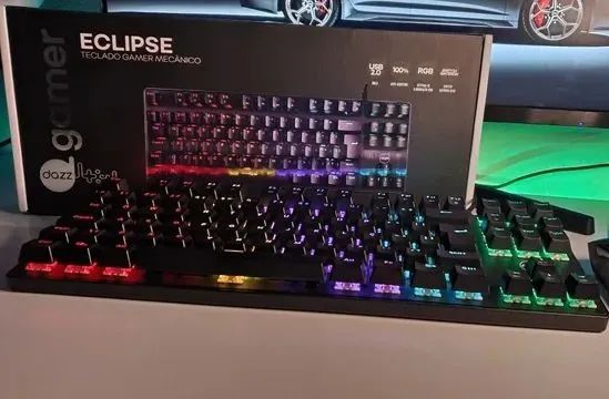 Teclado Gamer Mecânico Dazz Eclipse 