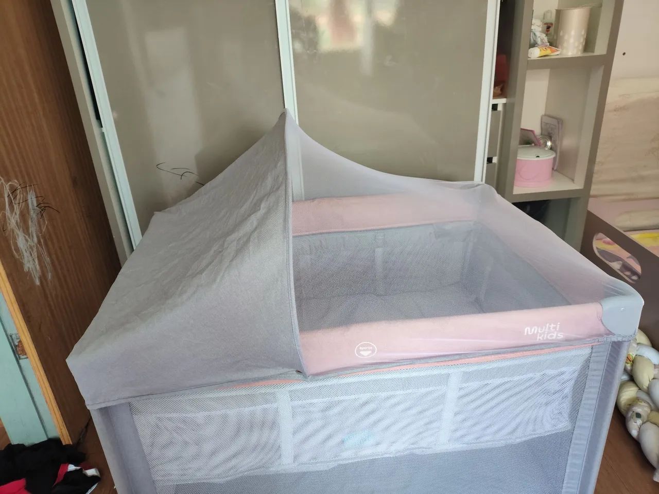 Berço/ chiqueirinho desmontável  - Foto 4