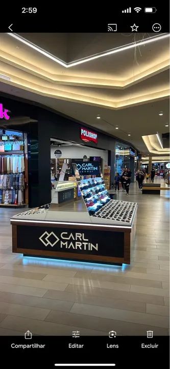 Quiosque de óculos no Shopping com lucro de 2000% ! Oportunidade ! Sem taxa de Franquia  - Foto 2