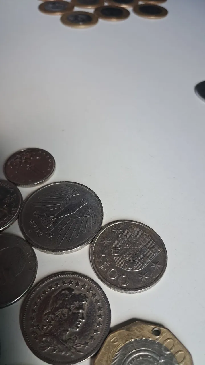 Moedas antigas para colecionadores