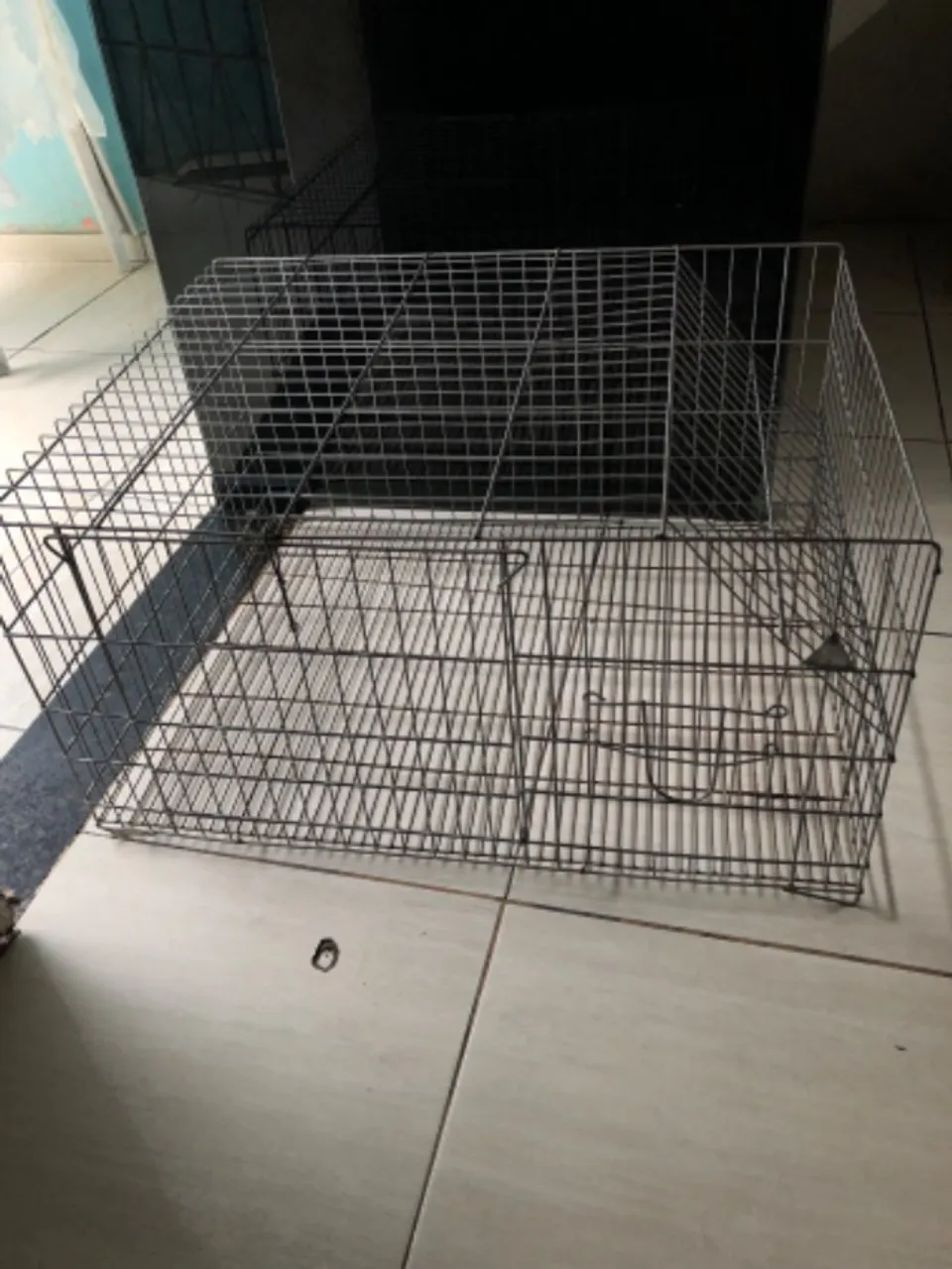 Gaiola para coelho e porquinho da Índia