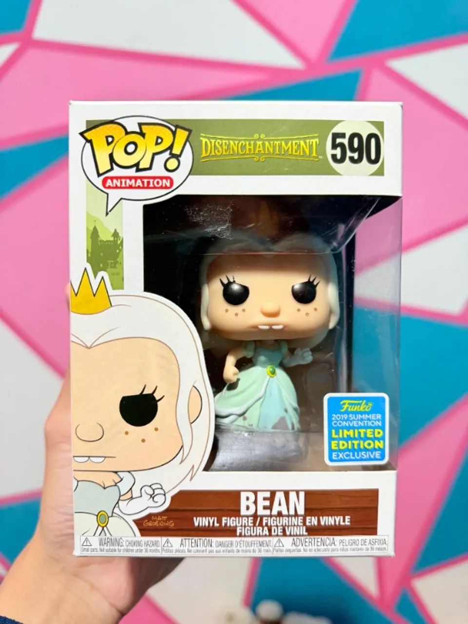 Fuko Pop Bean Desencanto NOVO c/ protetor - Foto 2