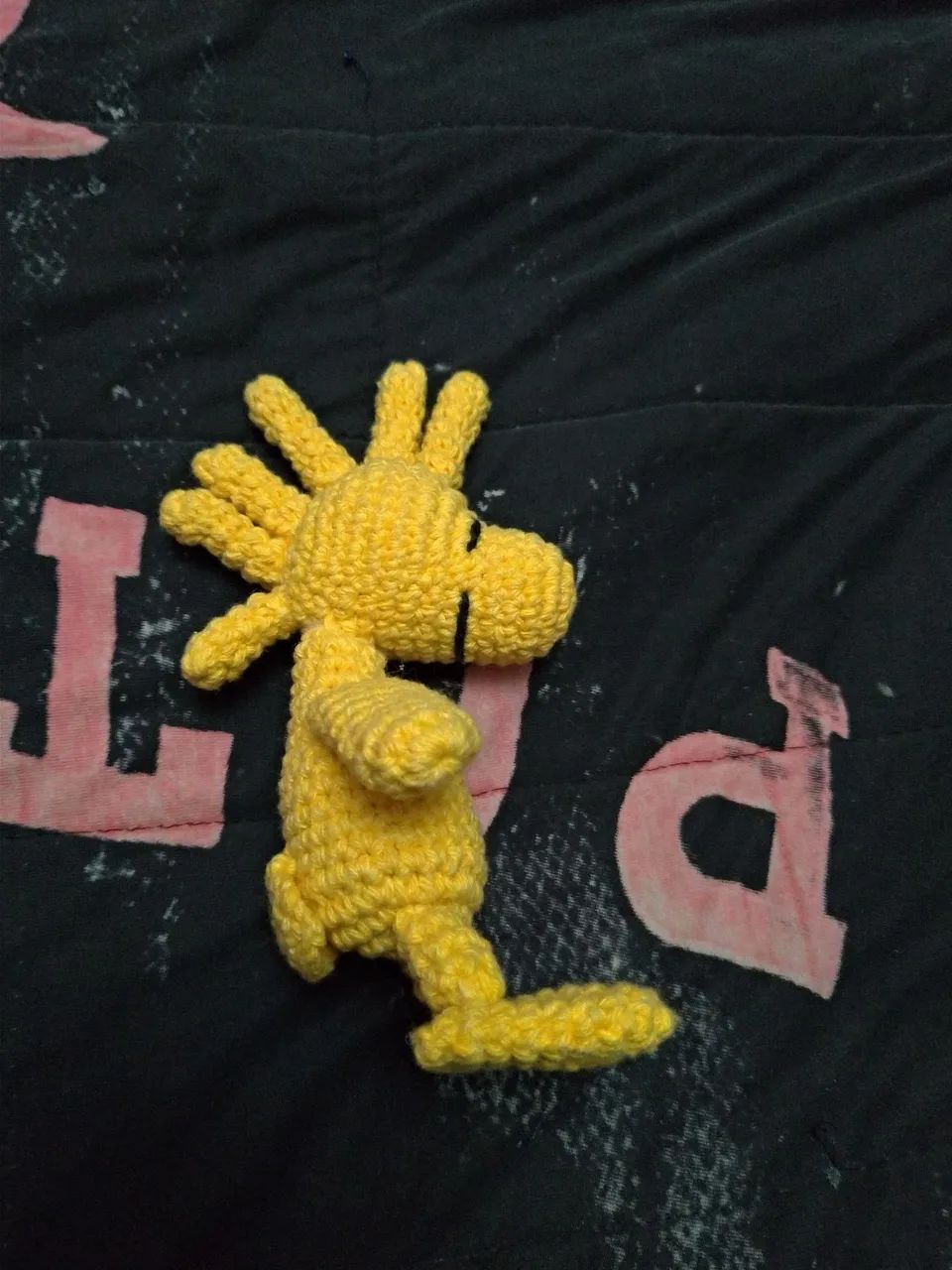 Amigurumi - Woodstock amigo do Snoopy