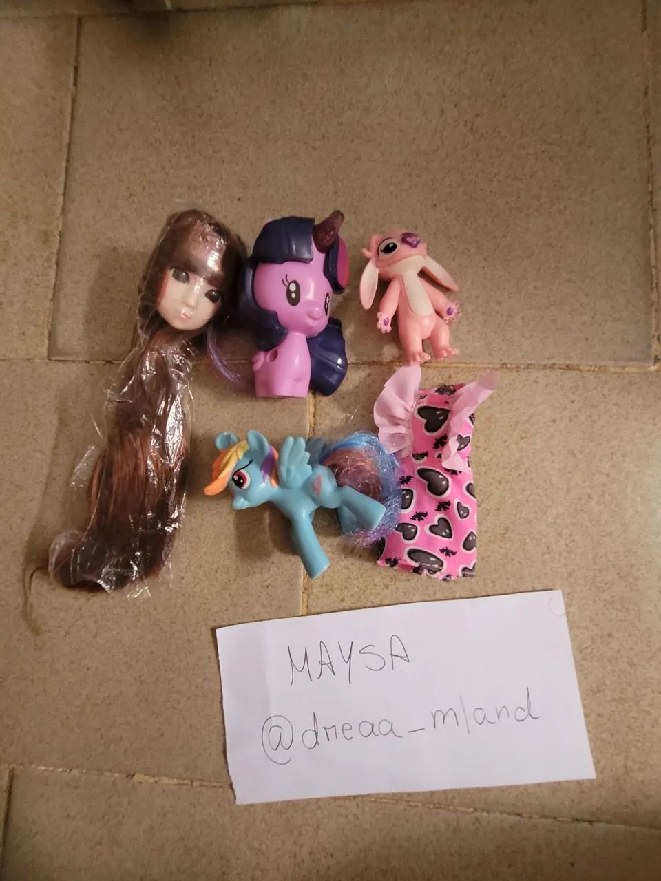 Lote my little pony e outros