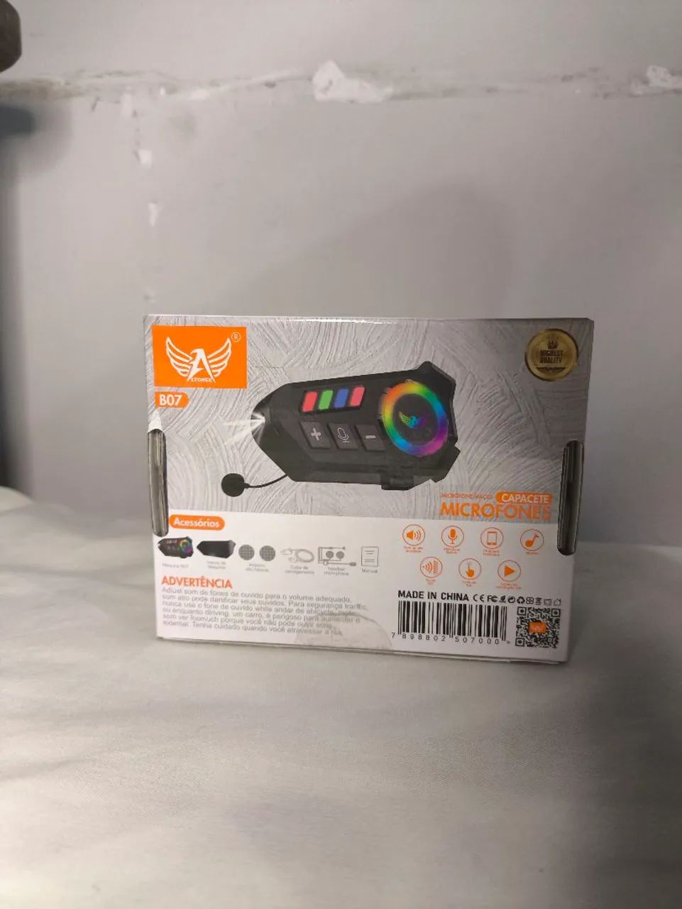 *ENTREGA GRÁTIS* MICROFONE PARA CAPACETE ( intercomunicador )  - Foto 2