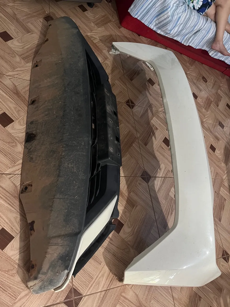 Par de para-choques dianteiro BYD Dolphin Mini 2024