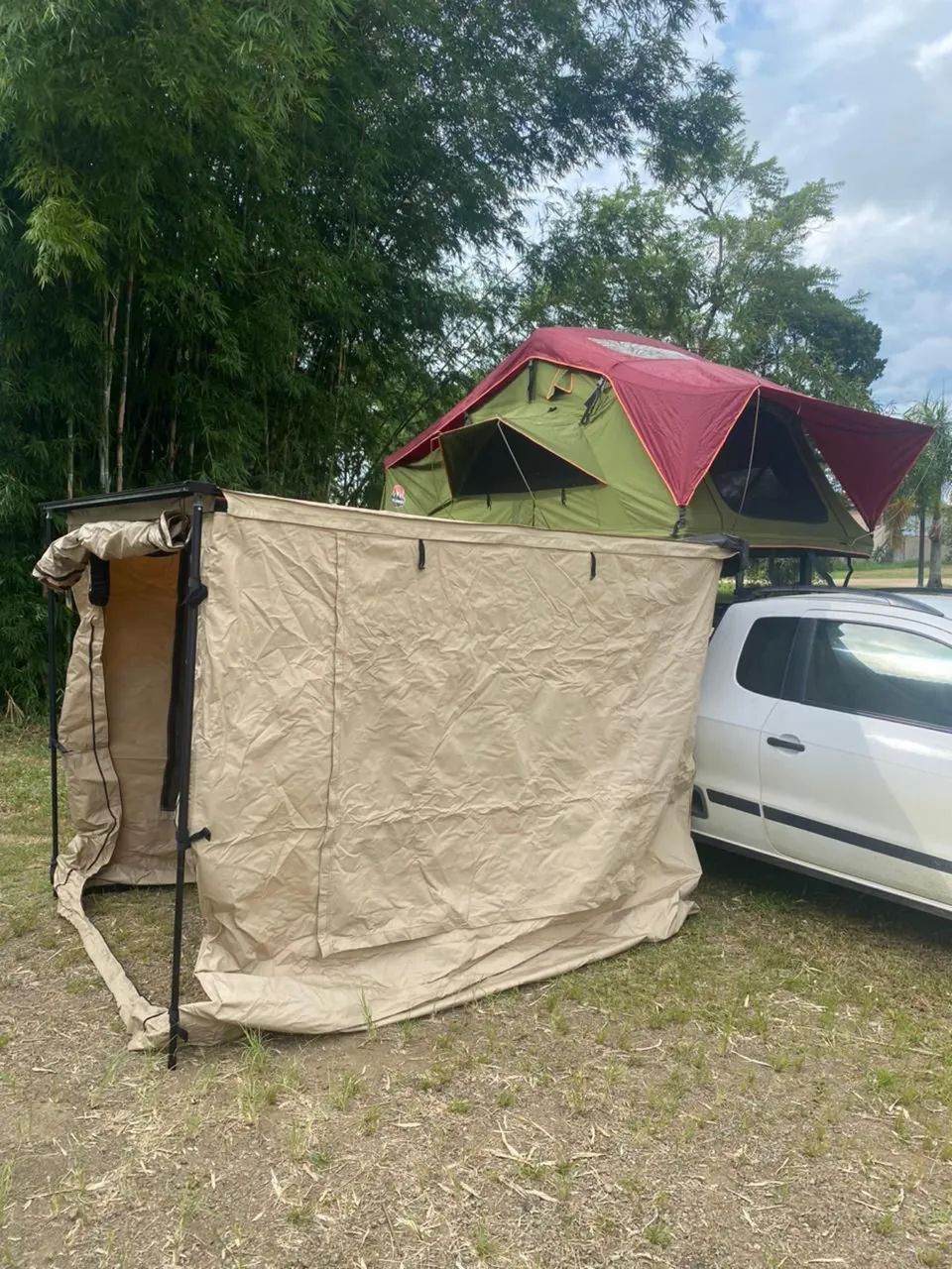 BARRACA DE TETO BLUE CAMPING EXPEDITION DE LUXE 4 PESSOAS - Foto 3