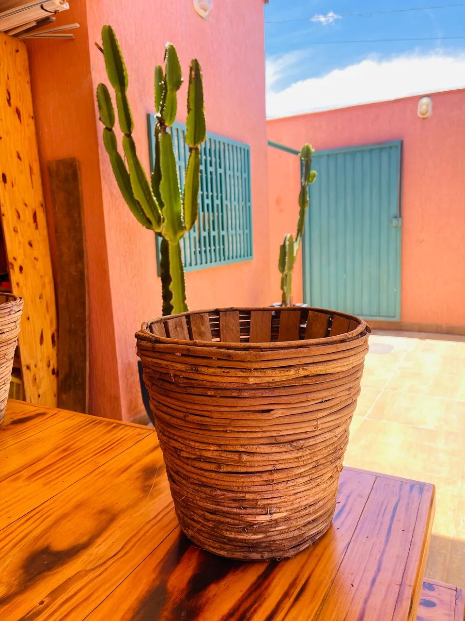 Cestos rústicas decorativas - Foto 2