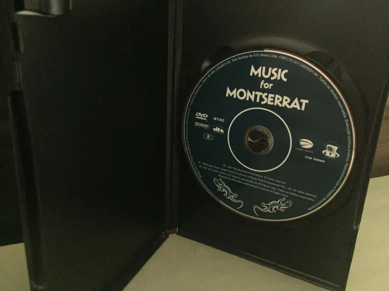 DVD - MUSIC FOR MONTSERRAT (Vários Artistas) - CDs, DVDs etc