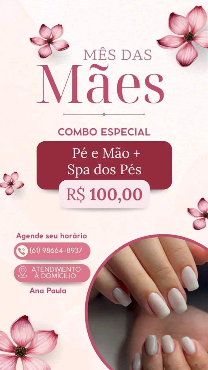 Manicure à domicílio 