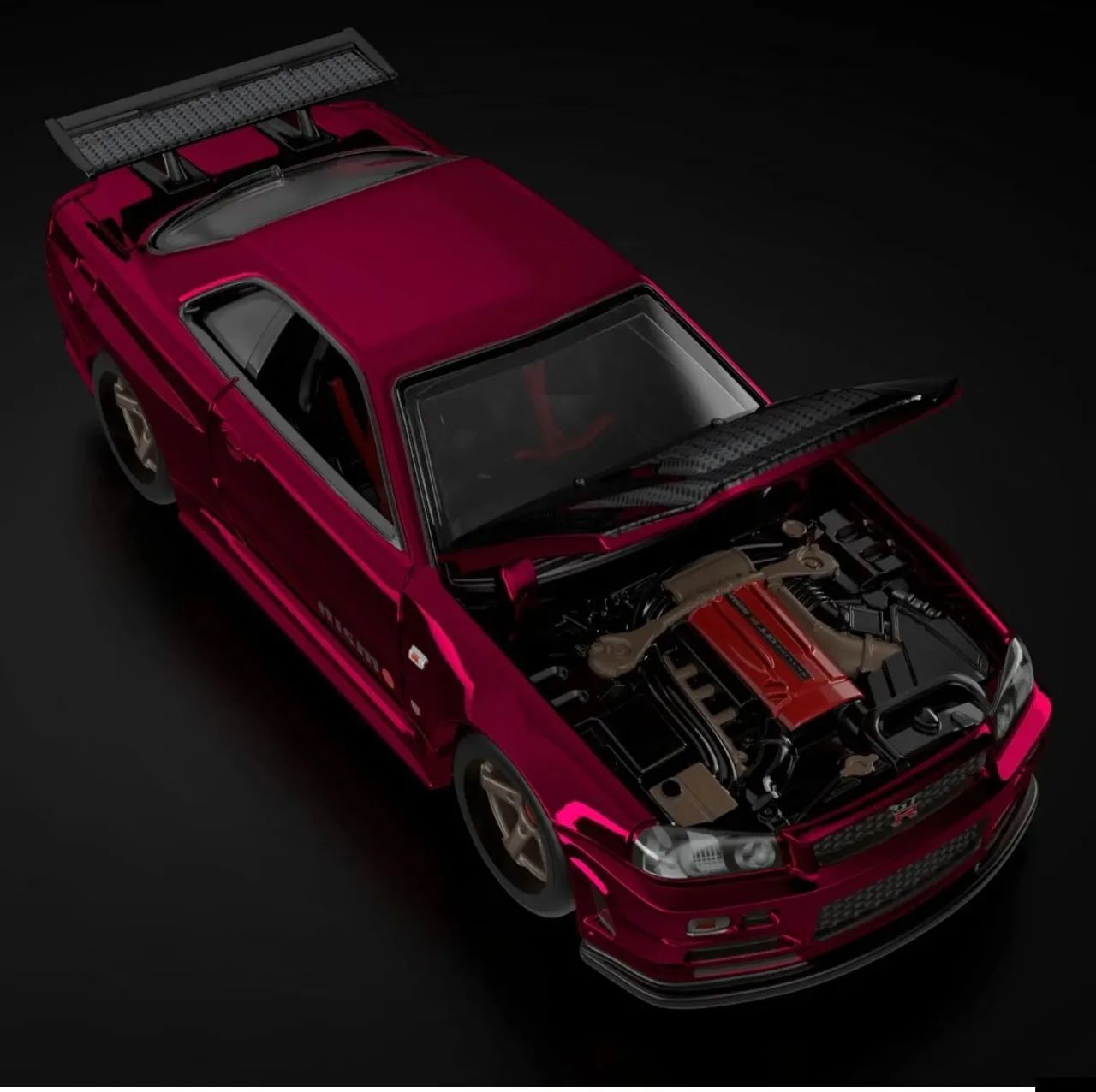 ミニカー HW RLC Skyline GT-R (BNR34) nismo ミニカー HW RLC Skyline GT-R (BNR34) nismo 2022 Hot Wheels RLC