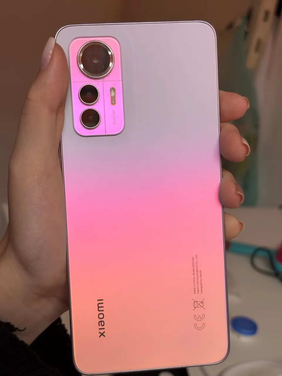 Xiaomi 12 Lite Rosa | 8GB RAM + 256GB | Impecável