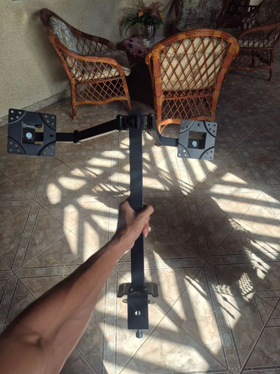 Suporte para dois monitores  - Foto 2