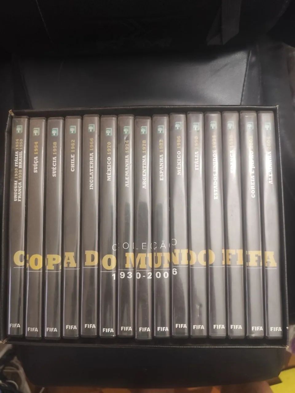DVDs Box Coleção Copa do Mundo FIFA 1930-2006