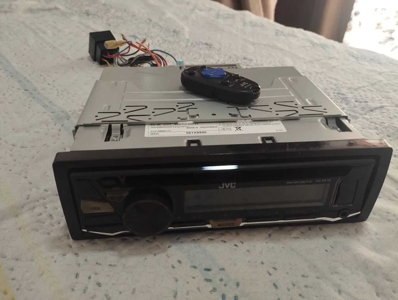 Som automotivo jvc com bluetooth 